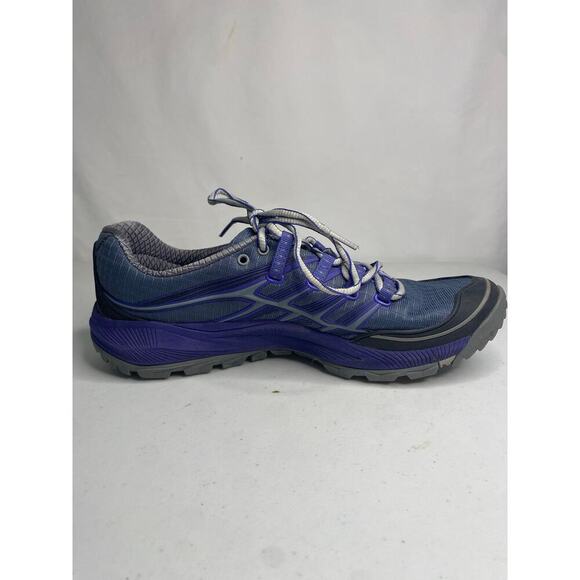 Women's Dark Slate Blue Merrell Trail Running Sneakers Shoe All Out Rush Size 9 - Picture 9 of 14